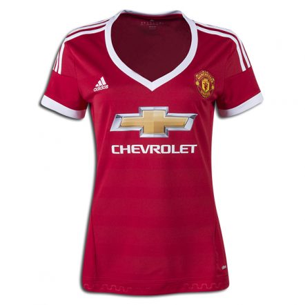 adidas Manchester United Women's Home Jersey 15/16