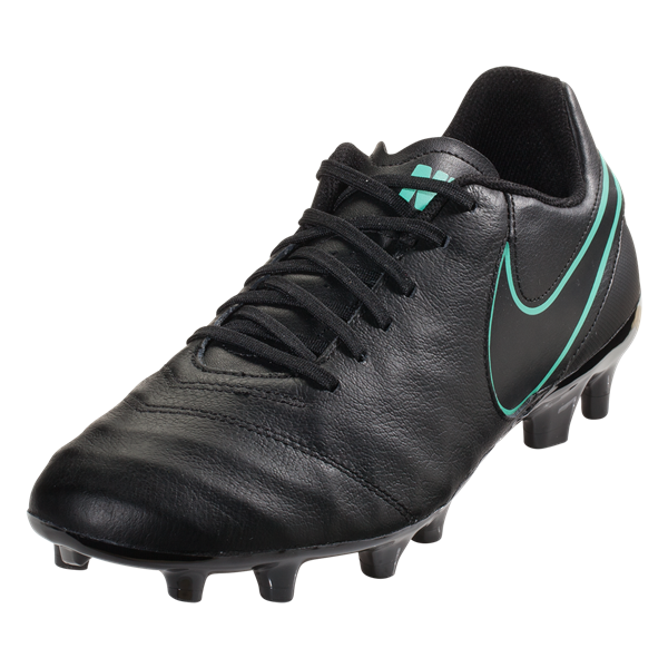 Nike Genio II Leather FG (Black) | Futbolista | Cayman Islands Football Store