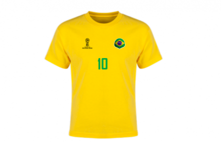 Brazil 2018 FIFA World Cup Russia™ Legend Youth T-Shirt (Yellow)