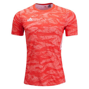 adidas adipro 19 short sleeve goalkeeper jersey
