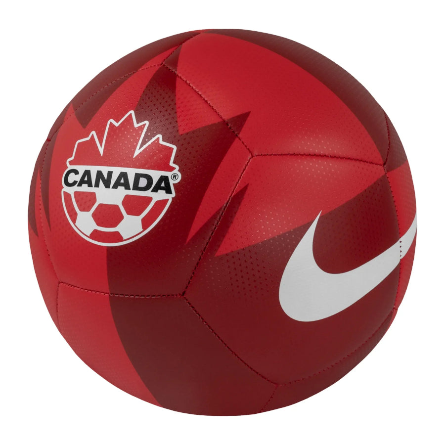 Canada Nike Pitch Soccer Ball - Red
