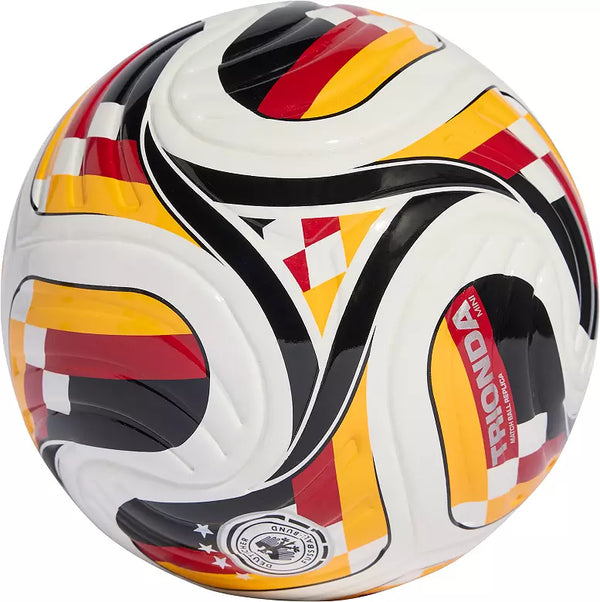 Germany Club Home Soccer Ball - White/Black/Yellow/Red