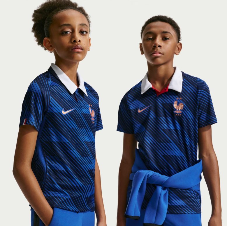 France Home Youth Jersey 2026 World Cup