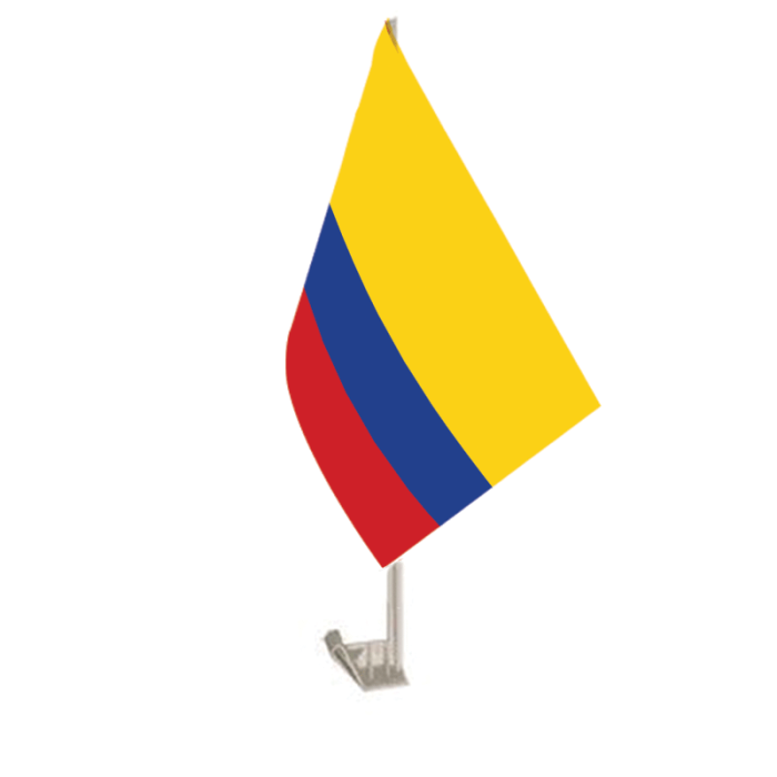 Colombia Car Flag 2026 World Cup