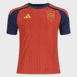 Spain Home Youth Jersey 2026 World Cup