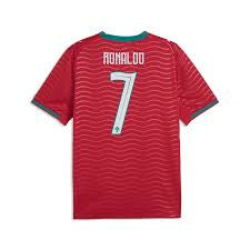 Portugal Home Ronaldo Youth Jersey 2026 World Cup