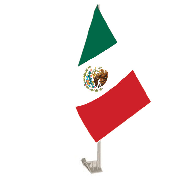 Mexico Car Flag 2026 World Cup